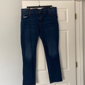 Womens plus old navy jeans dark wash